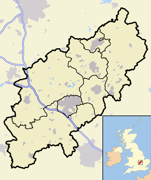 File:Northamptonshire outline map with UK.png