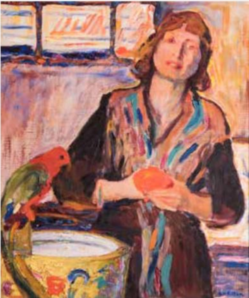 File:Parrot (Self-Portrait), c. 1920, Herreshoff.png