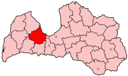 Location of Tukums