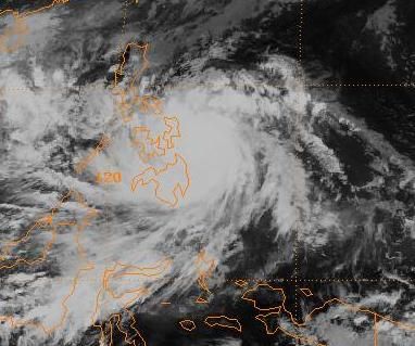 File:Typhoon Mike near landfall.JPG