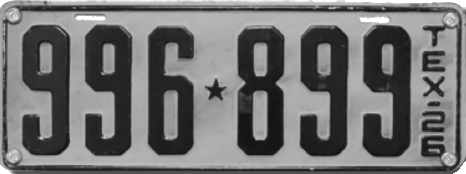 File:1926 Texan license plate.png