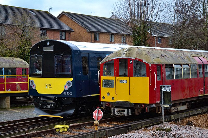 File:484001 and 483009 at Ryde Traincare.jpg