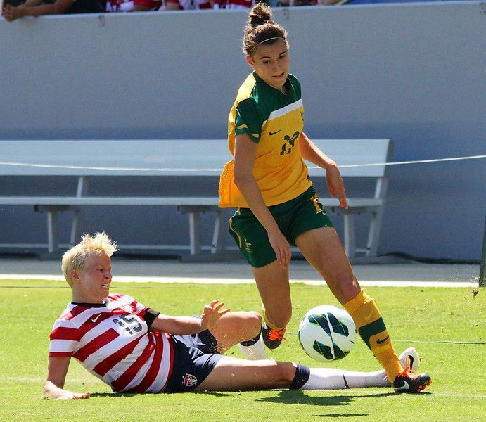 File:Steph Catley playing against USWNT 2012.jpg