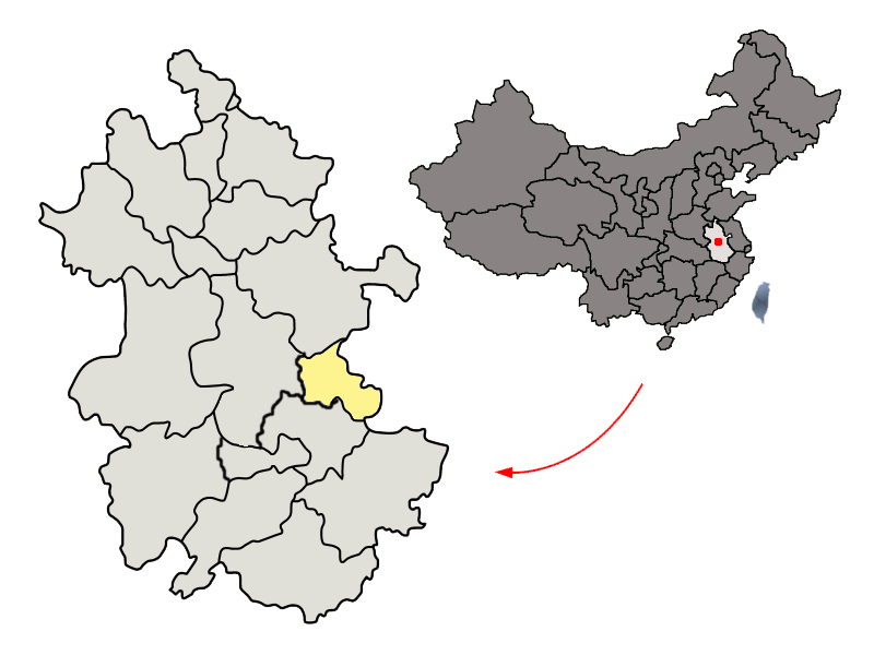 File:Location of Ma'anshan Prefecture within Anhui (China).png