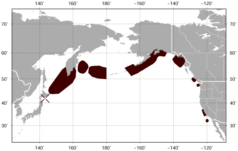 File:Sea Otter Enhydra lutris distribution map 2.png