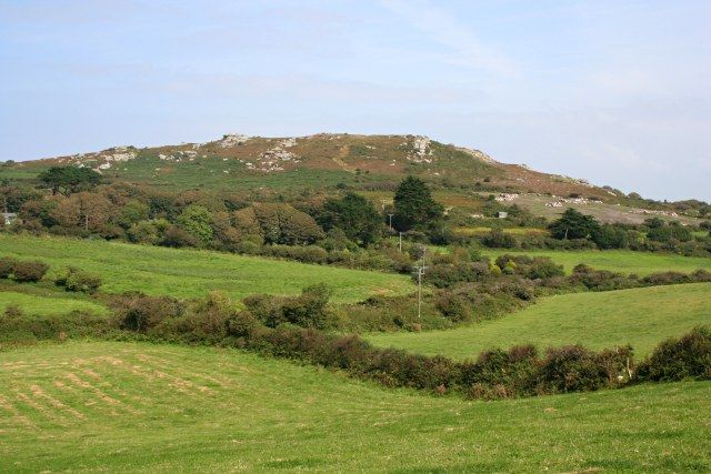 File:Trencrom Hill - geograph.org.uk - 540483.jpg