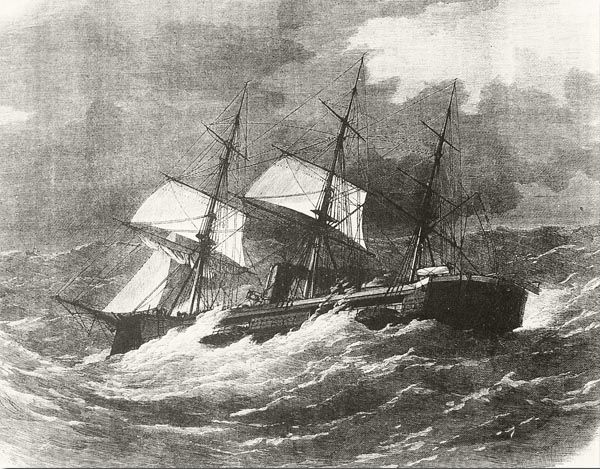 File:The sinking of HMS Captain.jpg