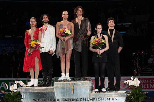 File:2009 WC Ice Dancing Podium.jpg