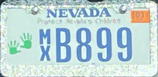 File:Nevada Protect Children license plate.jpg