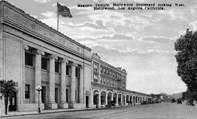 File:Hollywood Masonic Temple Postcard ca1922.jpg