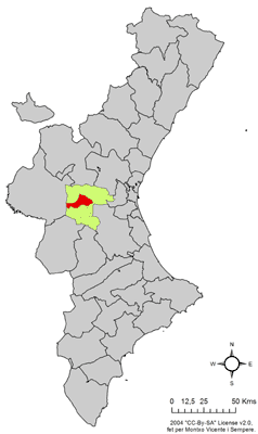 File:Localització de Bunyol respecte del País Valencià.png