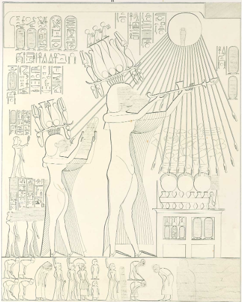 File:PanehsyTomb-Akhenaten-Nefertiti-Atef.png