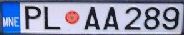 File:Vehicle plate of Plav.jpg