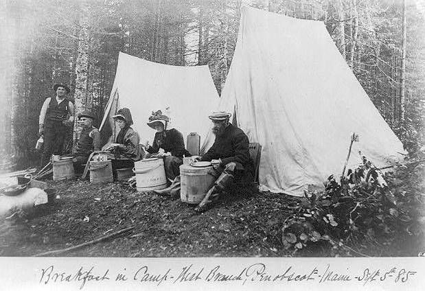 File:Penobscot, Maine - Breakfast in Camp.jpg