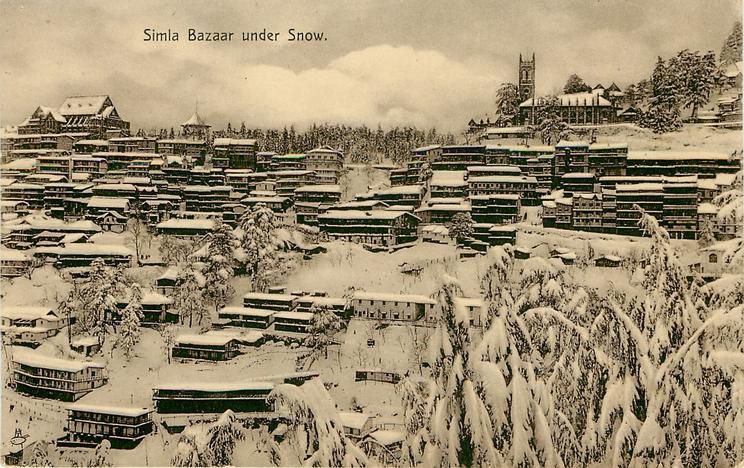 File:SHIMLA BAZAAR UNDER SNOW.jpg