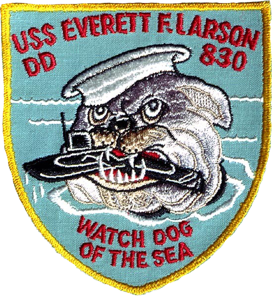 File:USS Everett F. Larson (DD-830) Insiginia.png