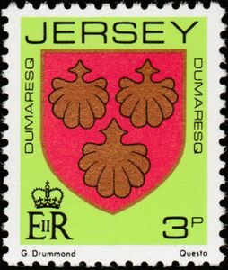 File:Dumaresq Family Coat of Arms Stamp.jpg