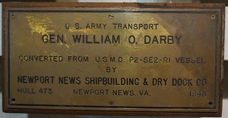 File:USAT General William O. Darby builder plate.jpg