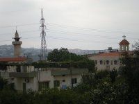 Kaferkahel's Mosque (Left) and Church (Right)