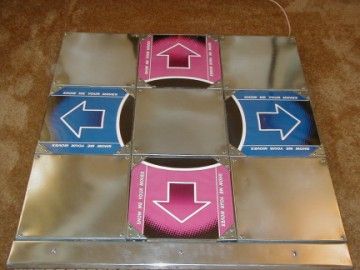 File:Dance Dance Revolution homemade metal dance pad.jpg