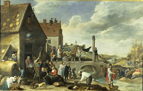 File:David Teniers der Juengere - Die Sprichwoerter.jpg