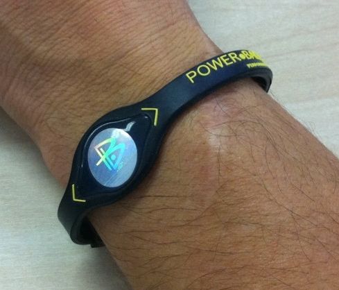 File:Power Balance bracelet on wrist.jpg