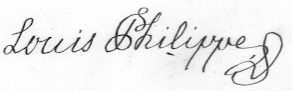 File:Signature of Louis Philippe I.png