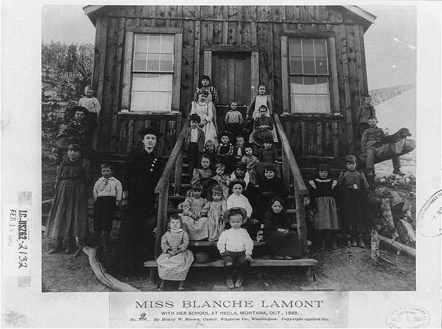 File:Blanche Lamont with students.jpg