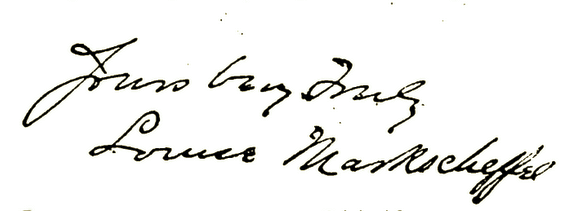 File:Louise Markscheffel's signature.png