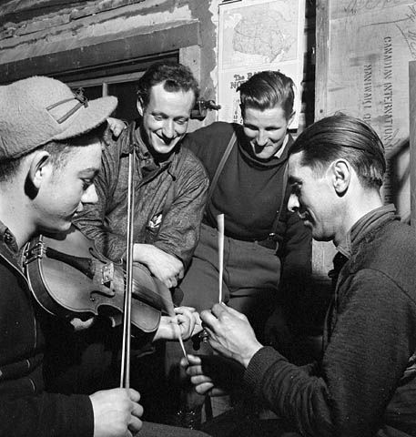 File:Lumbermen violin and sticks 1943.jpg