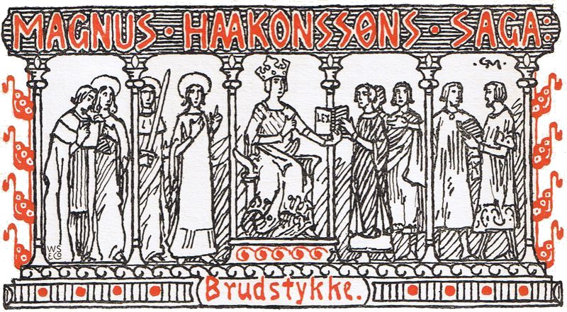 File:Titelfrise Magnus Haakonssøns saga.jpg