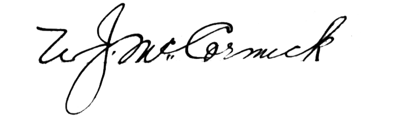 File:Wm McCormick signature.png