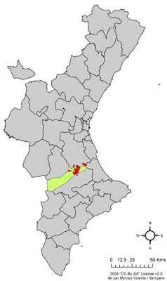 File:Localització de Xàtiva respecte del País Valencià.png