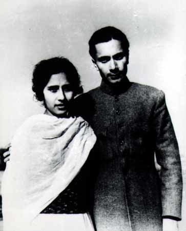 File:Balraj Sahani with his wife Damayanti, 1936.jpg