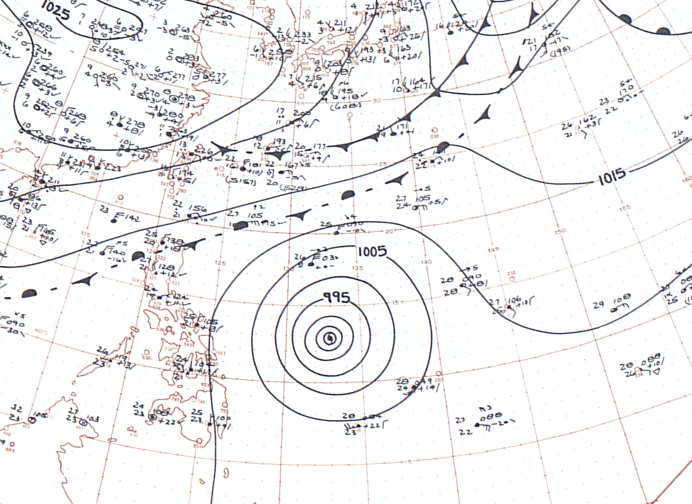 File:Typhoon Ophelia 1960 surface map.png