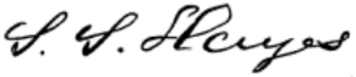 File:Samuel Snowden Hayes signature.png