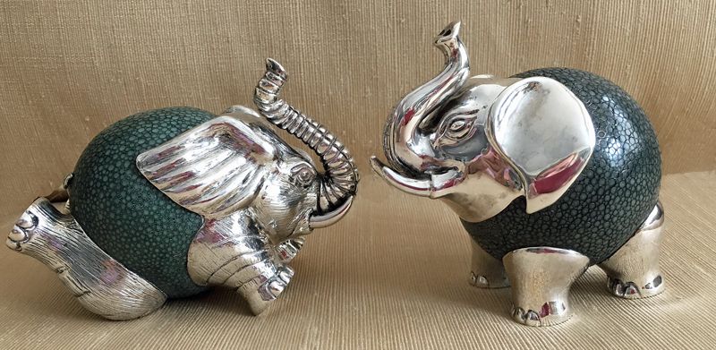 File:Shagreen and silver elephants.jpg