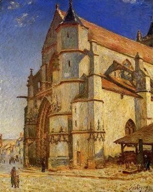 File:Sisley - The-Church-At-Moret-In-Morning-Sun.jpg