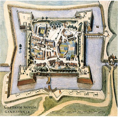 File:Ghent, Spanjaardenkasteel ; 1641.jpg