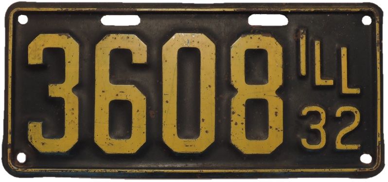 File:Illinois - 1932 license plate.jpg