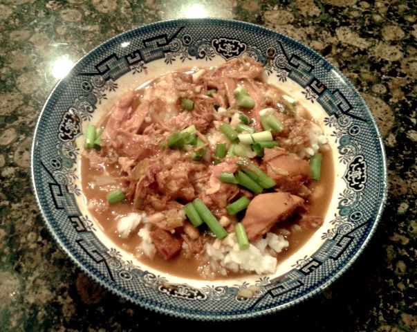 File:Smothered turkey rice and gravy HRoe 2012.jpg