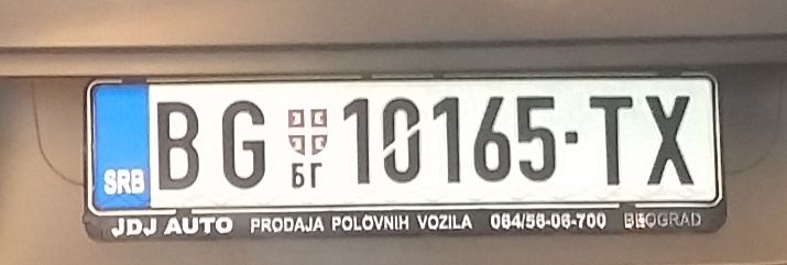 File:Belgrade taxi plates.jpg