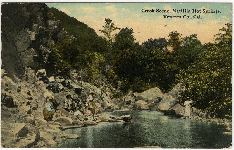 File:Creek Scene, Matilija Hot Springs, 1911.jpg