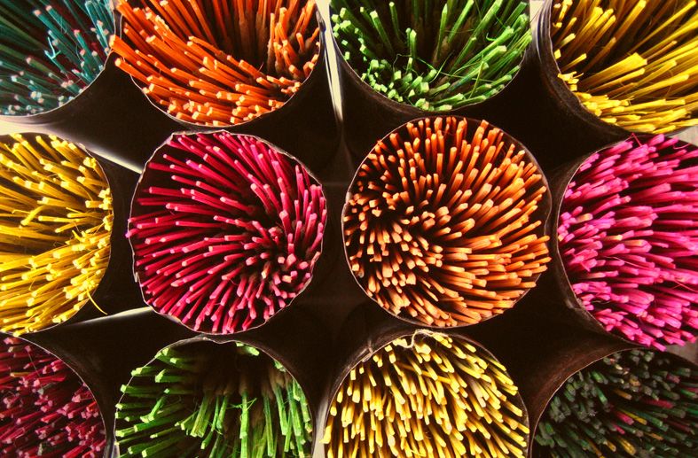 File:Incense sticks in bangalore.jpg