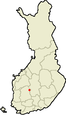 File:Location of Mänttä in Finland.png