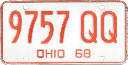 File:Ohio 1968 license plate.jpg