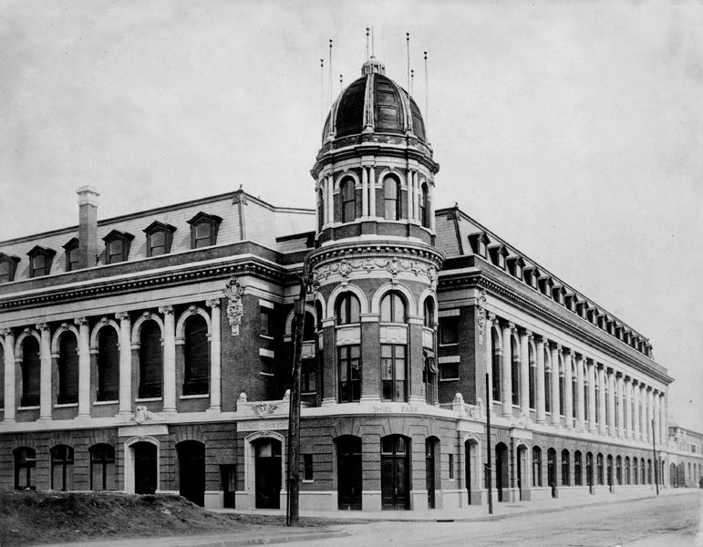 File:Grand Stand Entrance of Shibe Park.jpg