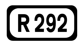 File:R292 Regional Route Shield Ireland.png