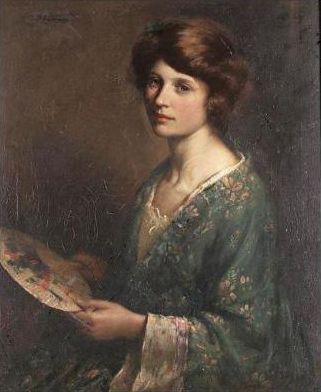 File:"The Blue Kimono" by William Kay Blacklock.jpg