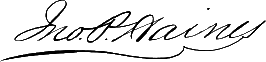 File:Signature of John Peter Haines (1851–1921).png